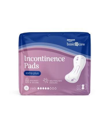 Buy Amazon Basic Care Incontinence Pads Extra Plus - Unscented Cushioned 48 Pads (6 Packs) for Ultimate Comfort | International Shipping Available - Buy Online on GoSupps.com