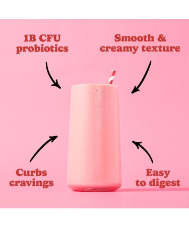 Good Protein Vegan Plant-based Protein Powder 100% Natural Non-GMO Dairy-free Gluten-free Soy-free No Added Sugar and Nothing Artificial. Strawberries & Cream All-in-One Shake 880 grams Strawberries & Cream 880 g - Buy Online on GoSupps.com