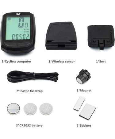 Waterproof Wireless Bicycle Speedometer LCD Odometer | Multi-Function Bike Computer - Buy Online on GoSupps.com