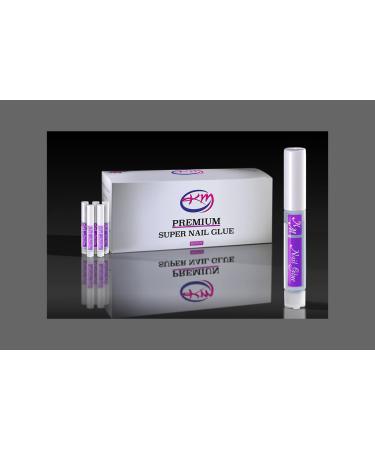 KM Nail Glue 0.07oz 12 Count - Strong and Lasting Bond in Seconds - Buy Online on GoSupps.com