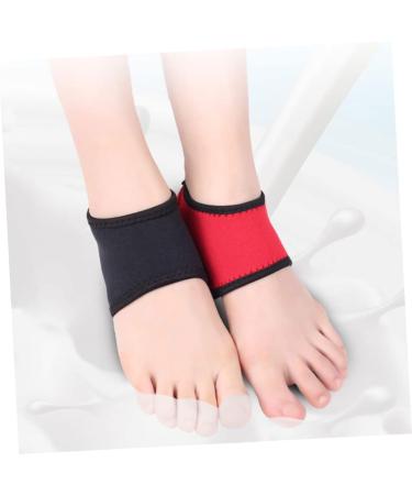 FRCOLOR Heel Socks - 8 Pairs Non-Skid Heel Covers & Pads for Men & Women - Protective Foot Support & Pressure Relief - Buy Online on GoSupps.com