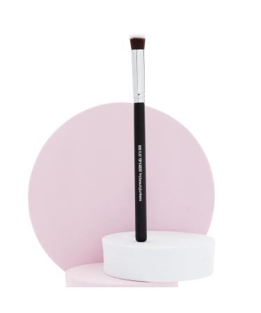 Under Eye Concealer Brush - Beauty Junkees Mini Flat Top Kabuki with Synthetic Bristles for Concealing Blending Setting Buffing with Powder Liquid Cream Cosmetics Vegan Makeup Brushes