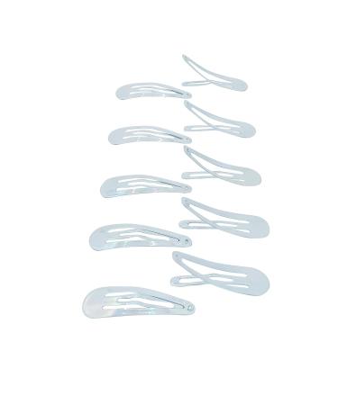 AMPOSSTO 10PCS Small Snap Hair Clips - Aurora White Hair Accessories for Women and Girls - Buy Online on GoSupps.com