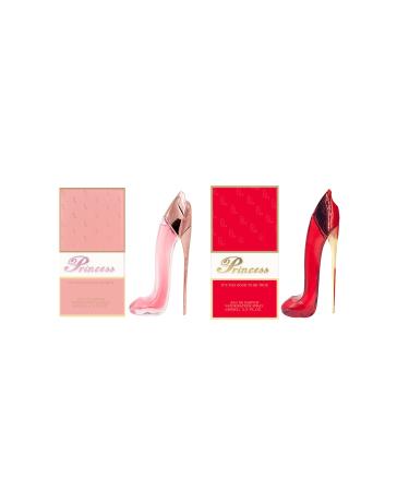 EB C Princess High Heel Shoes Red & Pink Eau de Parfum for Women 85 ML 2.9 FL OZ (Pack of 2) - Buy Online on GoSupps.com