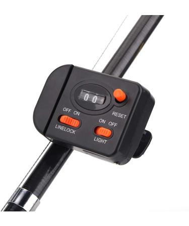 Hohpnle Fishing Hinge & Clip-On Lure Counter | Adjustable Plastic Fishing Cuffs & Illuminated Display | Perfect for International Shipping - Buy Online on GoSupps.com