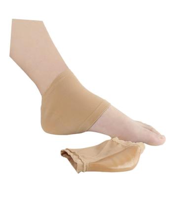FOMIYES Plantar Socks Moisturizing Socks Gel Heel Socks Heel Sleeves Heel Absorbers Heel Protector Sole of Foot Anti-Split Sleeve