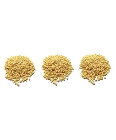 Frcolor 3ST Face & Body Hard Wax Pearls Painless Hair Removal Wax Beans (Light Yellow Medium 3pcs) | International Shipping - Buy Online on GoSupps.com