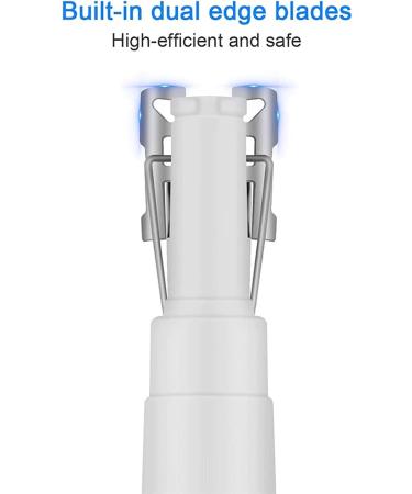 Nose Hair Trimmer - Electric Hair Removal for Men | Painless Ear Eyebrow & Facial Hair Trimmer - International Shipping Available - Buy Online on GoSupps.com