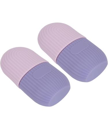 Buy Ice Facial Roller Set - 2 Elastic Ice Rollers for At-Home Use | Purple Color | Best Cooling Massage Tool for Glowing Skin - Buy Online on GoSupps.com
