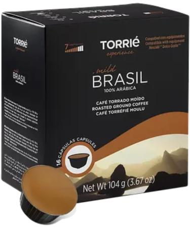 Brasil Brazil Dolce Gusto Compatible 16 Pack - by Torri Coffee Capsules Pods Variety Blend Mix Pack of 16 - Buy Online on GoSupps.com