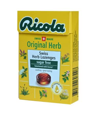 Ricola Original Sugar Free with Stevia 45g - Buy Online | International Shipping Available - Buy Online on GoSupps.com