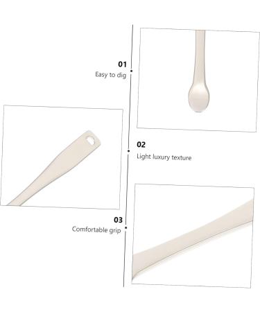 minkissy 6pcs Electroplating Cream Spoon Facial Cream Scoop Cosmetics Sub Package Scoops Cosmetic Mixing Spoon Mini Lotion Make up Kit Facial Spatula Facial Cream Scoop Tool Spoon 1 count (Pack of 1) Silver - Buy Online on GoSupps.com