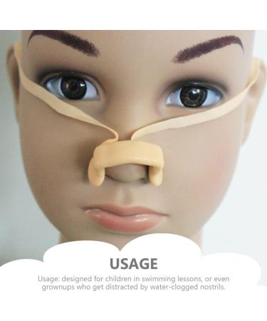 Nose Plugs Swimming Nose Clip - Set of 4 Silicone Nose Plugs with Elastic Rope for Swimming - Nose Plug Protector for Comfort and Protection - Swimming Accessories - Buy Online on GoSupps.com