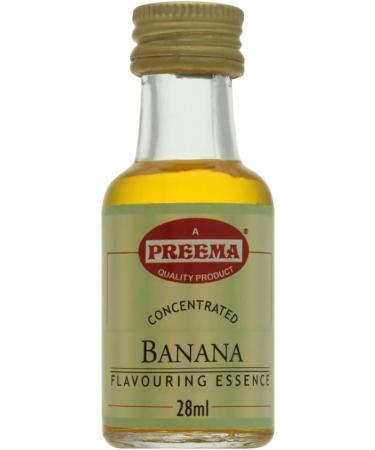 Preema | Banana Flavouring Essence 12X28ml X 12 Trays (144 Bottles) | Prefect For Baking | Halal | Premium Quality - Buy Online on GoSupps.com
