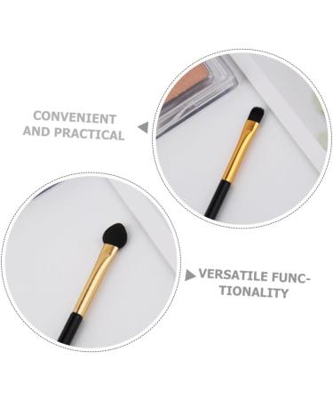 FOMIYES 100 Pcs Double Ended Eyeshadow Brush Eye Shadow Makeup Brush Small Eyeshadow Brush Eyeshadow Makeup Brush Precision Eyeshadow Brush Eye Makeup Brush Eyeshadow Brush for Women 12.50X0.50X0.50CMx5pcs Goldenx5pcs - Buy Online on GoSupps.com