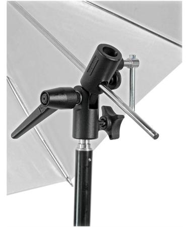 Manfrotto 026 Swivel Lite-Tite Umbrella Adapter - Black | Professional Photography Accessory - Buy Online on GoSupps.com
