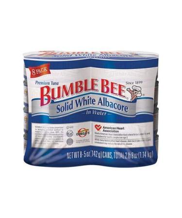 Bumble Bee Solid White Albacore in Water (5 oz. can, 8 pk.) 5 Ounce (Pack of 8)