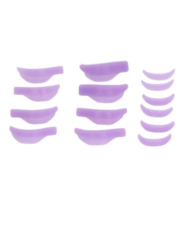 Reusable Lash Pads - 7 Pairs in Various Sizes for Beauty Salons - Purple | International Shipping - Buy Online on GoSupps.com