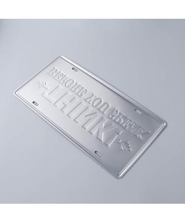 DOITOOL Iron Painting Metal Signs Antique Signs Vintage Signs for Sale Tin Signs License Plate Crafts Three-Dimensional 1 - Buy Online on GoSupps.com