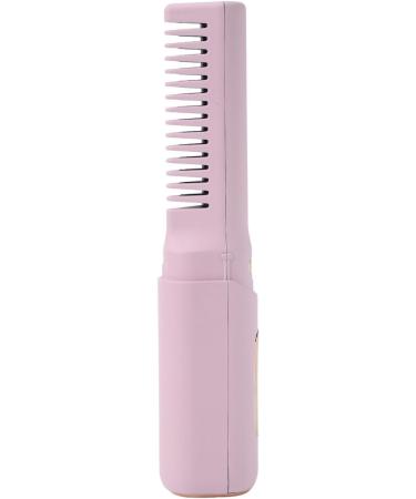 Rechargeable Mini Hair Straightener - 2000mAh Portable Travel Brush with 3 Adjustable Temperatures - Purple - Buy Online on GoSupps.com