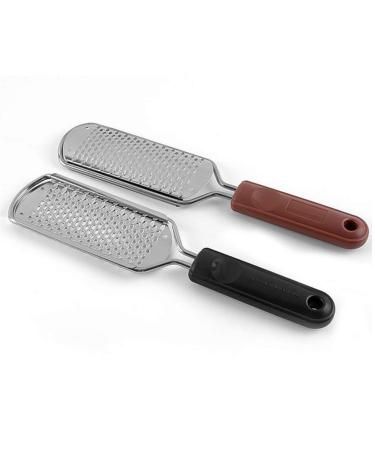 Minkissy 2pcs Stainless Steel Foot File Tool - Effective Dead Skin Remover for Smooth Feet Ideal for Women s Pedicure & Dry Skin Care - Buy Online on GoSupps.com