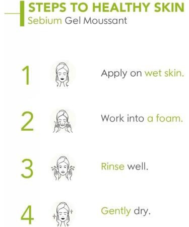 BIODERMA S bium Gel Moussant Nettoyant purifiant doux limine l exc s de s bum et les impuret s Peaux mixtes grasses Prescrit par des dermatologues Tube 200 ml - Buy Online on GoSupps.com