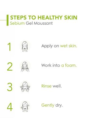 Bioderma S bium Gel Mousse 100ml - Purifying Foaming Cleanser for Oily Skin | International Shipping Available - Buy Online on GoSupps.com