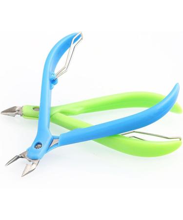SJLS ABS Handle Toenail Ingrown Nail Art Cuticle Nipper Clipper Edge Cutter Manicure Scissor Plier Tool Pedicure Dead Skin Remover (Color : Random) - Buy Online on GoSupps.com