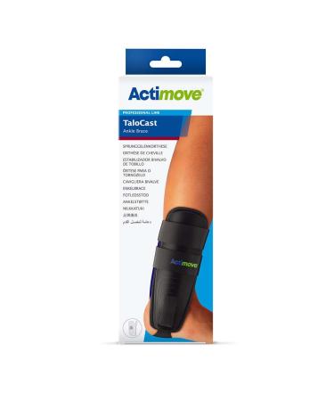 Professional TaloCast Ankle Brace | Lightweight Support for Sprained Ankle Achilles Tendonitis & Plantar Fasciitis | Unisex Black Small/Medium | International Shipping Available - Buy Online on GoSupps.com
