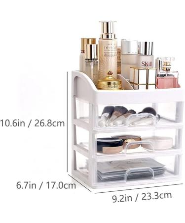PTBSZCWY Makeup Organizer with 3 Drawers - Cosmetic Display Cases - Buy Online on GoSupps.com