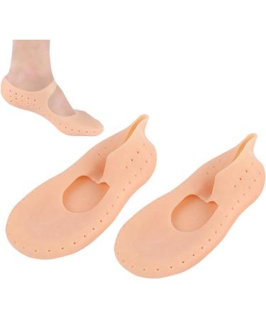 Silicone Gel Moisturizing Socks Anti-Slip Silicone Gel Boat Socks Foot Socks Cracked Feet and Heel Protector Spa Socks Foot Anti-Cracking Protector Nourishing Foot Skin Care Socks for Women - Buy Online on GoSupps.com
