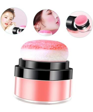 WOONEKY 2pcs Oil Control Cushion Blush Cushion Makeup Powder Blush Loose Blush for Cheeks Blusa Plastic Rosy - Buy Online on GoSupps.com