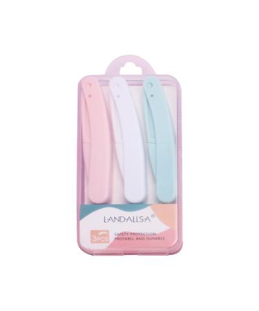Decorhome eyebrow cutter for women eyebrow scraper 3-part suit |Face hair cutter and razor professional eyebrow hair remover eyebrow razor for face chin