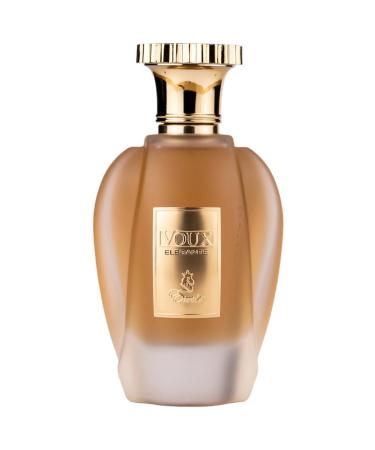 Paris Corner VOUX OUD EMIR 100ml Unisex Fragrance Scent Perfumes (VOUX ELEGANTE) Aromatic Spicy - Cinnamon Lavender Honey Jasmine Bergamot Tobacco Vanilla Cardamom Lemon Cashmeran and Tonka Bean