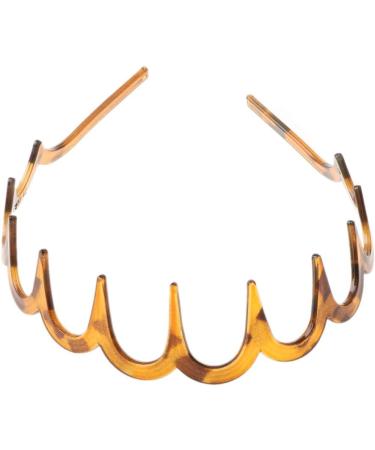 Zig-Zag Long Tooth Headband for Women Girls Plastic Resin Non-Slip Comb Hair Hoop Hairband Hair Accessories - Buy Online on GoSupps.com