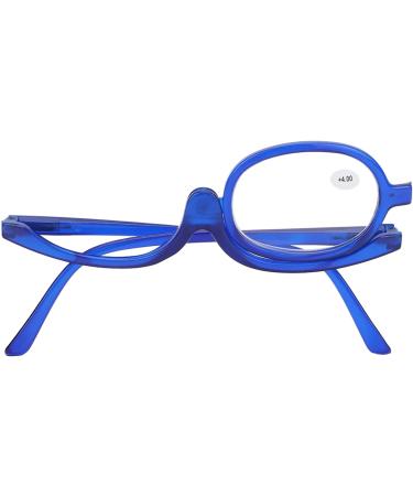 Shop Women's Cosmetic Glasses - Blue Acrylic Frame Anti-Scratch Makeup Glasses +4.00 Perfect Gift! - Buy Online on GoSupps.com