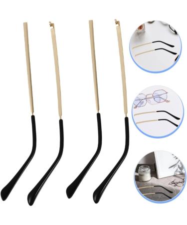 Ultechnovo Universal Glasses Replacement Legs - 4 Pairs of DIY Temple Tips for Men & Women - Glasses Repair Accessories - Buy Online on GoSupps.com