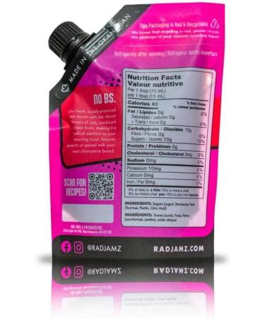 Rad Jamz Supersonic Strawberry Jam 250ml Supersonic Strawberry 250ml - Buy Online on GoSupps.com