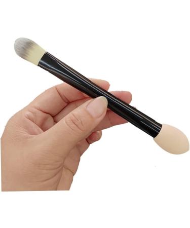 Mikinona Double-ended Makeup Brush Plastic Miss Non Latex Liquid Foundation Brush - Buy Online on GoSupps.com