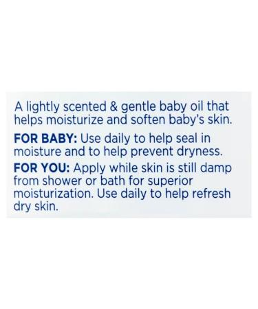 Equate Baby Hypoallergenic Oil with Aloe Vera & Vitamin E - 20 fl oz | Safe for Sensitive Skin | International Shipping Available - Buy Online on GoSupps.com