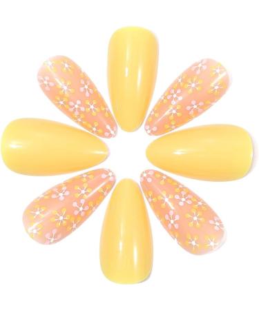 French False Nails Pink Heart Press on Nails Ballerina Acrylic Stick on Nails Almond Fake Nails 24pcs for Women and Girls (Color : Pink Size : H) - Buy Online on GoSupps.com