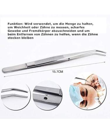 Voarge Dental Tooth Cleaning Set - 5-Part Antibacterial Stainless Steel Kit for Professional Oral Hygiene & Tartar Removal - International Shipping - Buy Online on GoSupps.com