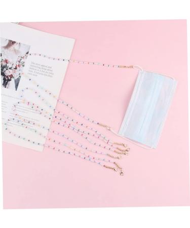 Shop Minkissy 6-Piece Mask Glasses Hanging Chain for Ear Pressure Relief - Sturdy Children's Glasses Chain & Dream Pearls - Buy Online on GoSupps.com