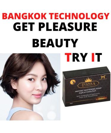  MACARIA Ivanka Instant Whitening Soap Glutathione Soap - Buy Online on GoSupps.com