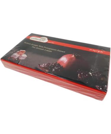 Gulluoglu (Pomegranate) Turkish Delight 500 gr (Pack of 1) daily fresh shipment from Istanbul/Turkey - Buy Online on GoSupps.com
