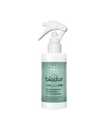 Biodor Animal Spray 150ml - odor -neutralizer odor remover & cleaner for the animal environment - enzyme cleaner urine feces & other strict smells - dogurine cat urine smell remover hygiene 150ml