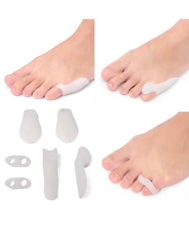 Buy Dr. Fibio Tailor's Bunion Shield Spacers - 6 Pcs Soft Toe Separators & Cushions for Fast Relief | One Size Fits All Bunionette Treatment - Buy Online on GoSupps.com