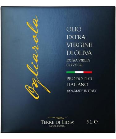 Terre Di Lidia - 2 x 5 Liters - Extra Virgin Olive Oil - Mor 2 x Bag in Box 5L - 100% Italian Product - Cultivar Ogliarola - Country 2023/2024 - Buy Online on GoSupps.com