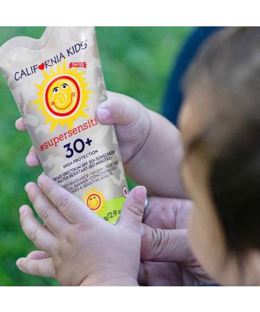 California Kids Supersensitive Tinted Sunscreen SPF 30 - 2.9 oz - Broad Spectrum Protection - Buy Online on GoSupps.com