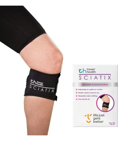 Sciatix - Instant Sciatica Relief |Helps Relieve Back Pain and Sciatic Pain (Sciatica) by Acupressure Compression Relief Calf WRAP. Class I Medical Device - Buy Online on GoSupps.com